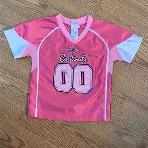 Girls toddler Cardinals jersey